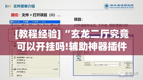 [教程经验]“玄龙二厅究竟可以开挂吗!辅助神器插件下载