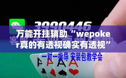 万能开挂辅助“wepoker真的有透视确实有透视”透视开挂辅助教程