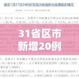 31省区市新增20例确诊均为境外输入—(31省新增12例确诊均为境外输入) 31省区市新增20例确诊均为境外输入—(31省新增12例确诊均为境外输入)
