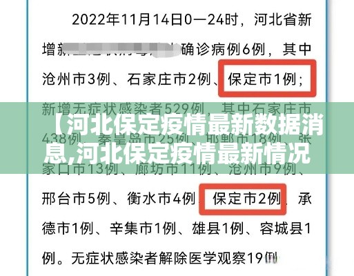 【河北保定疫情最新数据消息,河北保定疫情最新情况2021】