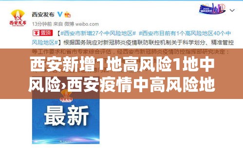 西安新增1地高风险1地中风险›西安疫情中高风险地区有哪些