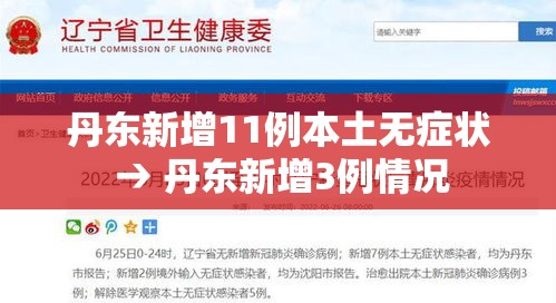 丹东新增11例本土无症状 → 丹东新增3例情况