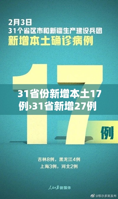 31省份新增本土17例›31省新增27例 其中本土15例