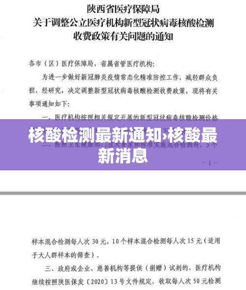 核酸检测最新通知›核酸最新消息