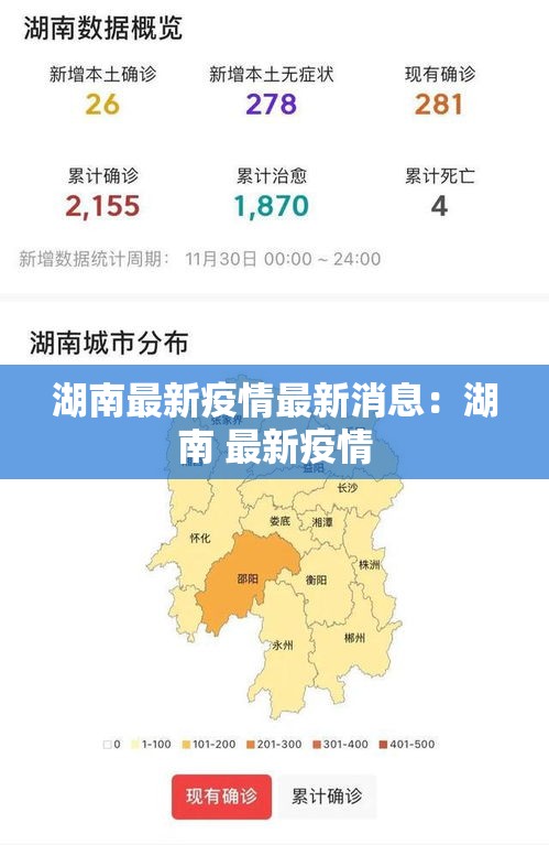 湖南最新疫情最新消息：湖南 最新疫情