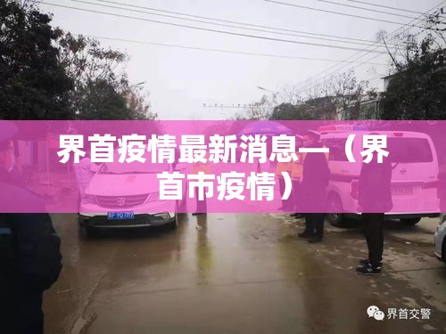 界首疫情最新消息—（界首市疫情）