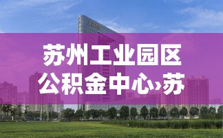 苏州工业园区公积金中心›苏州工业园区公积金中心上班时间