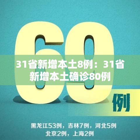 31省新增本土8例：31省新增本土确诊80例