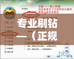 专业刷钻—（正规刷钻）