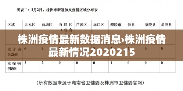 株洲疫情最新数据消息›株洲疫情最新情况2020215