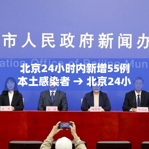 北京24小时内新增55例本土感染者 → 北京24小时内新增55例本土感染者