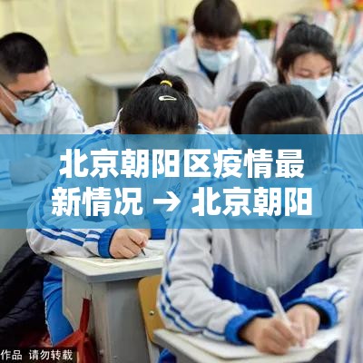 北京朝阳区疫情最新情况 → 北京朝阳区疫情最新情况风险等级