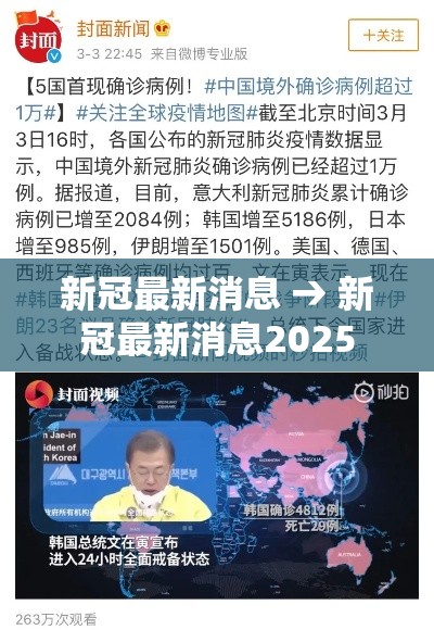 新冠最新消息 → 新冠最新消息2025