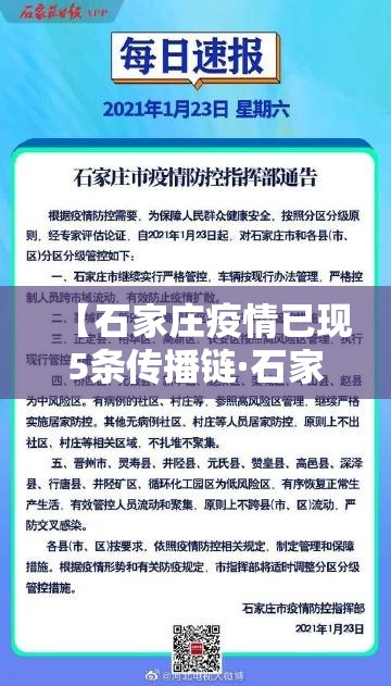 【石家庄疫情已现5条传播链·石家庄疫情传播速度】