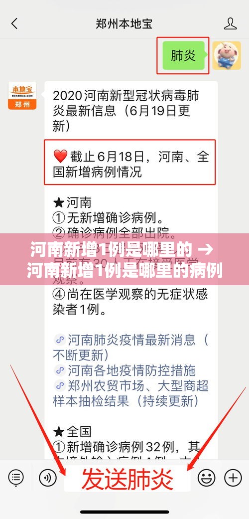 河南新增1例是哪里的 → 河南新增1例是哪里的病例