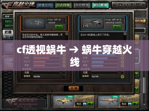 cf透视蜗牛 → 蜗牛穿越火线