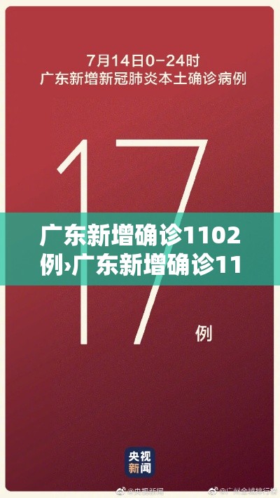 广东新增确诊1102例›广东新增确诊1102例是哪里的