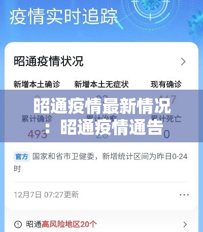 昭通疫情最新情况：昭通疫情通告