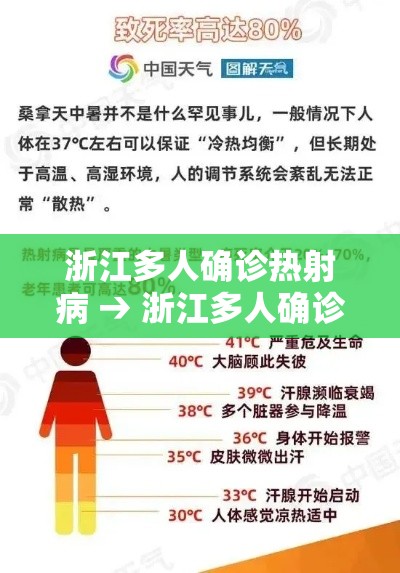 浙江多人确诊热射病 → 浙江多人确诊热射病病例