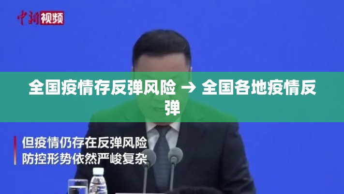 全国疫情存反弹风险 → 全国各地疫情反弹