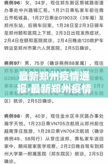 最新郑州疫情通报›最新郑州疫情新增4例