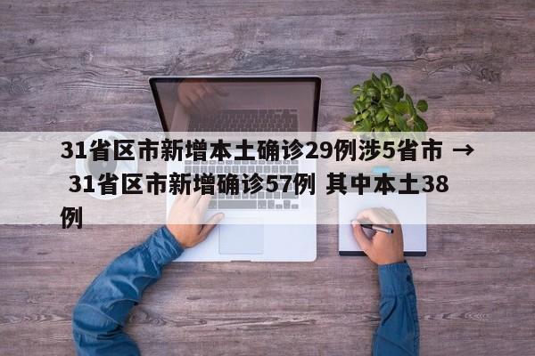 31省区市新增本土确诊29例涉5省市 → 31省区市新增确诊57例 其中本土38例